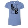 3413Y Youth Extra Soft Tri-blend Tee Thumbnail